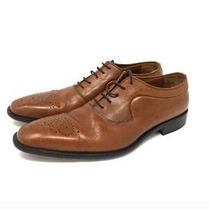 Broletto Men's Leather Oxfords, Size 13